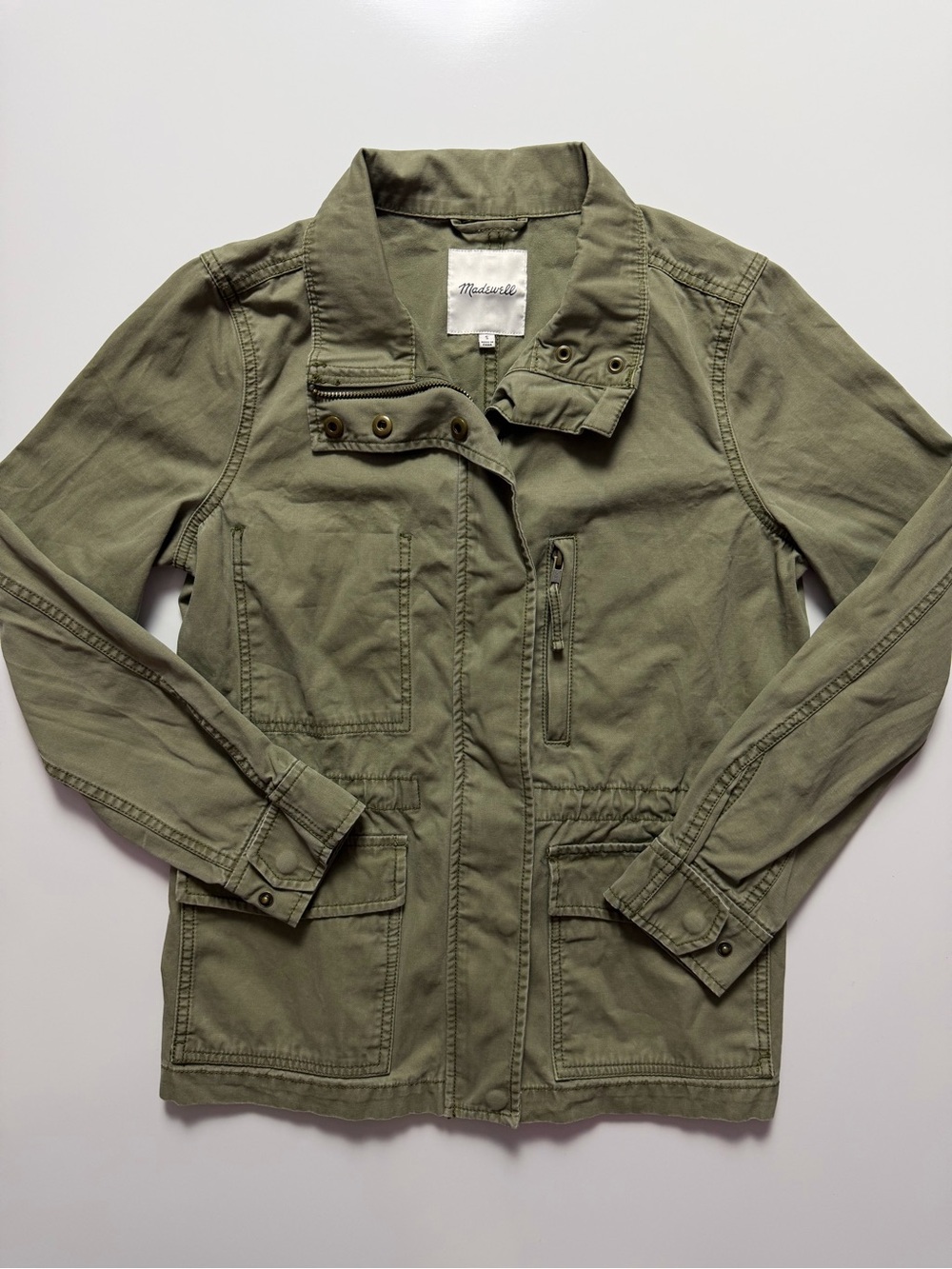 Madewell Passage Jacket, Desert Olive Green, Size S